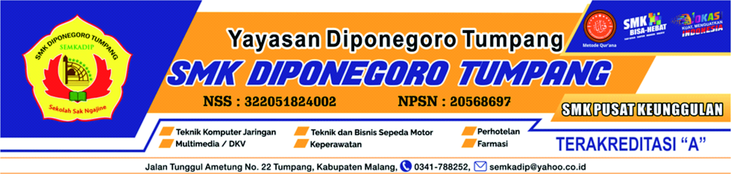 Logo SMK Diponegoro Tumpang